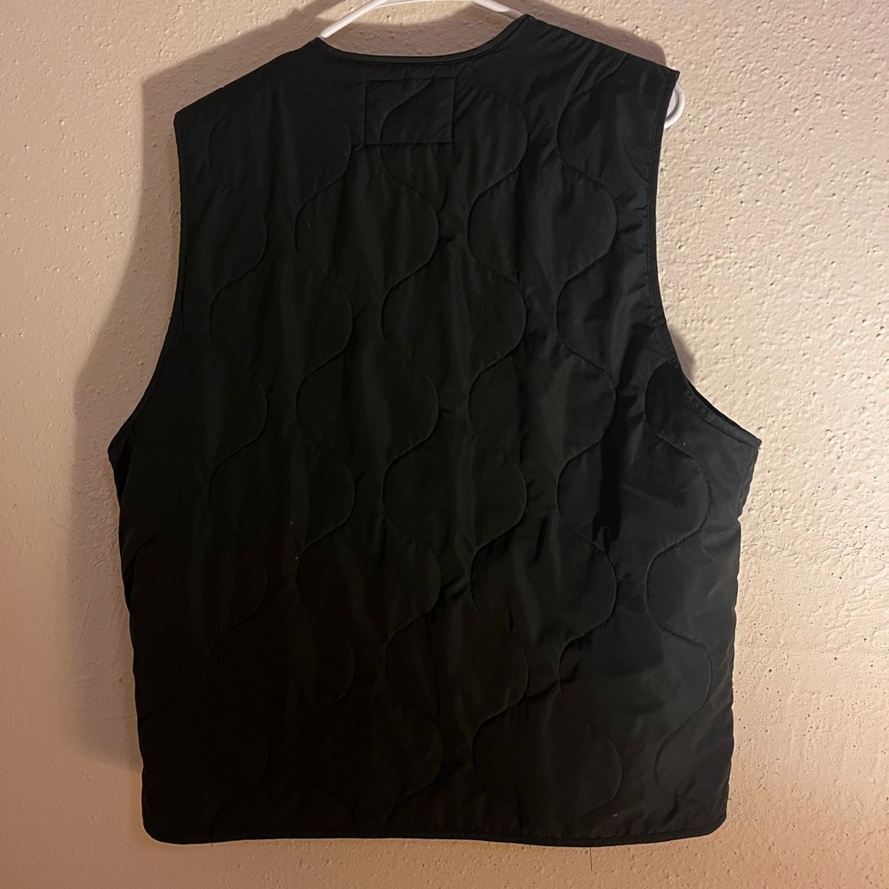Forever 21 Men's Black Quilted Outerwear